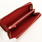 Prada Zip Around Wallet Saffiano Triangle Leather — view 3