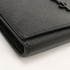 Saint Laurent YSL Monogram Chain Wallet Leather — view 6