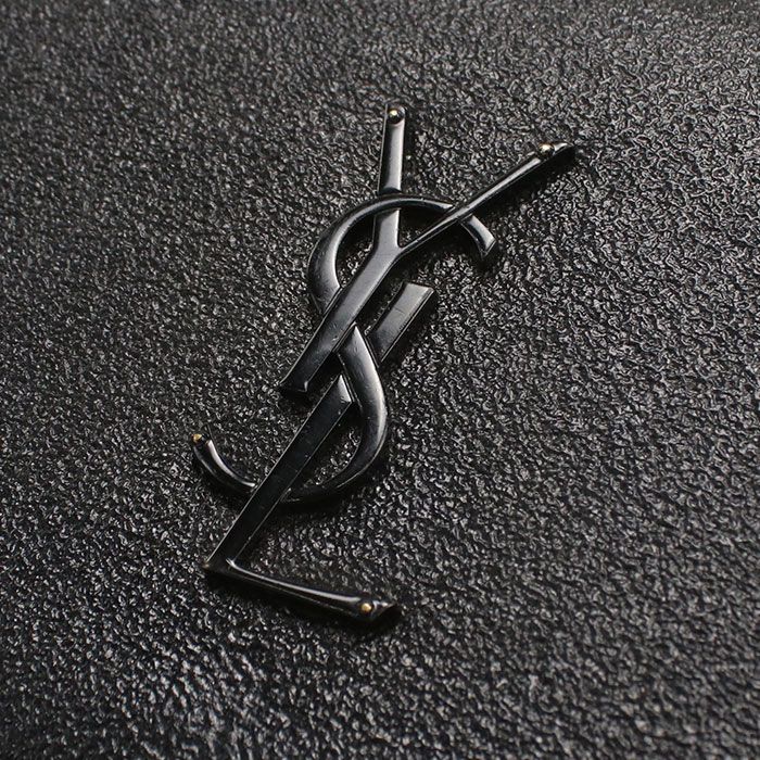 Saint Laurent YSL Monogram Chain Wallet Leather — view 5