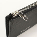 Saint Laurent Fragment Zip Pouch Coin Case Leather — view 6
