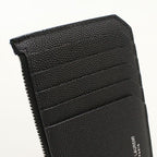 Saint Laurent Fragment Zip Pouch Coin Case Leather — view 5
