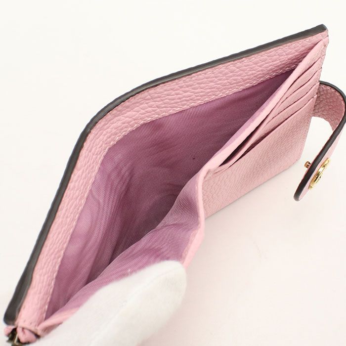 Gucci Bamboo Compact Wallet Double Bifold Leather — view 4