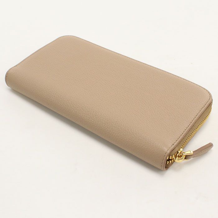 Prada Zip Around Wallet Leather — view 2
