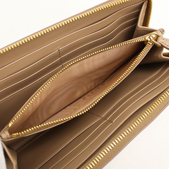 Prada Zip Around Wallet Leather — view 4