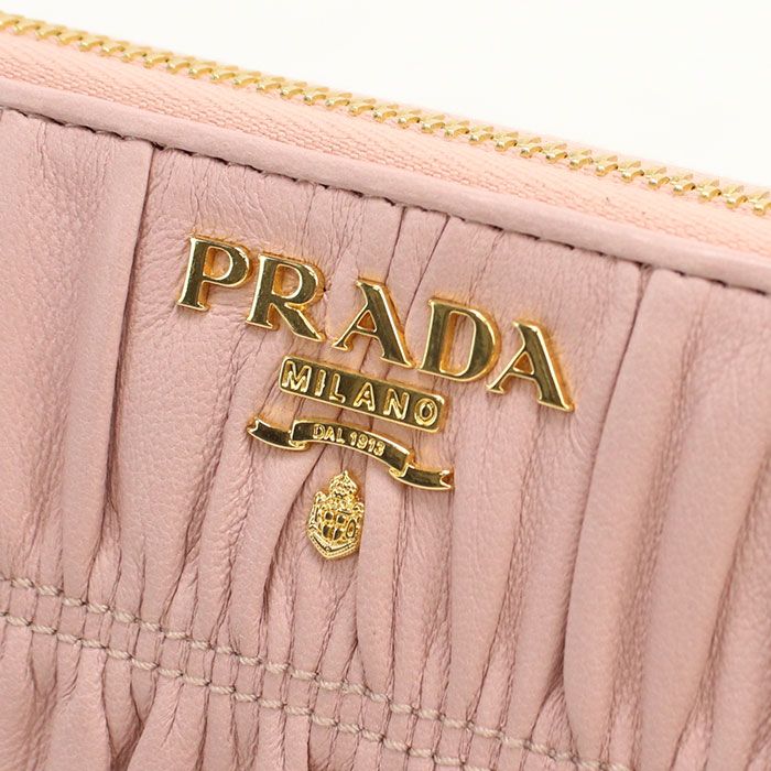 Prada Zip Around Wallet Leather — view 5