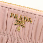 Prada Zip Around Wallet Leather — view 5