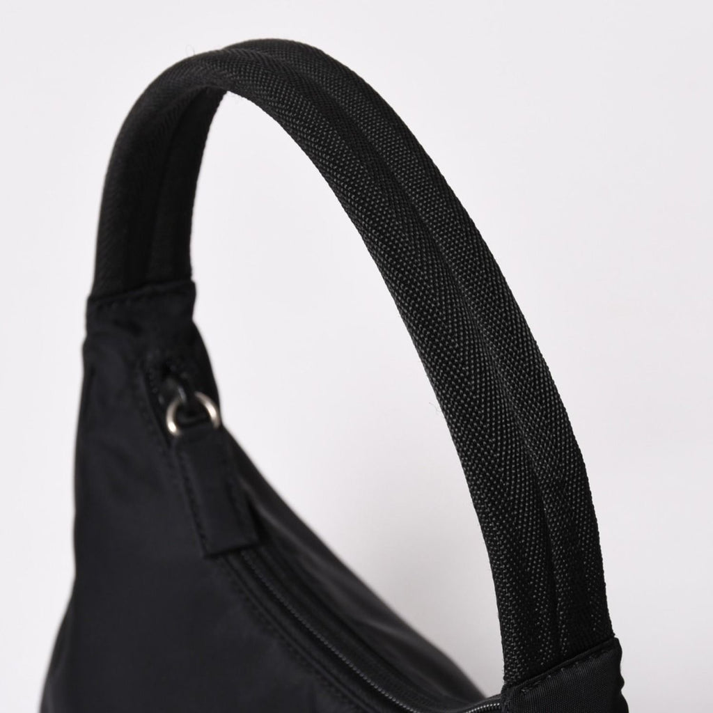 Prada Hobo Handbag Nylon Black — view 5