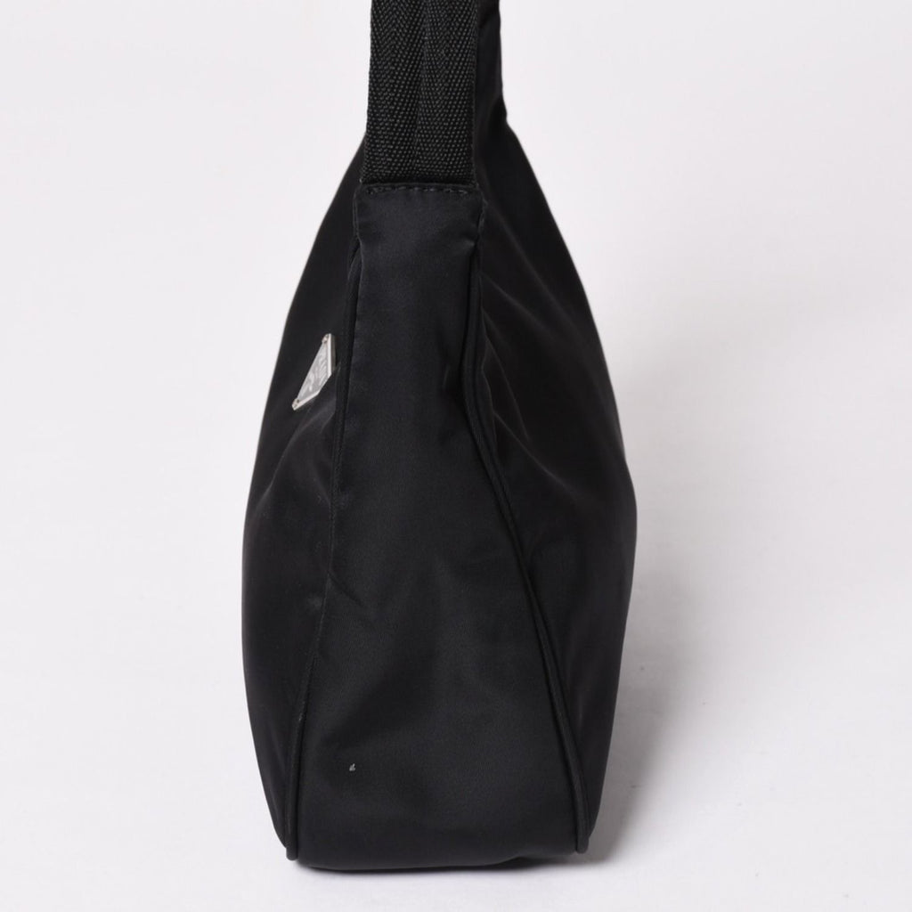 Prada Hobo Handbag Nylon Black — view 4