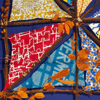 Hermes Carre 90 Chic Robinson le Scarf Silk Blue — view 4