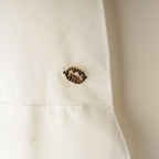 Gucci Silk GG Logo Shawl Bolero Top White Scarf — view 7