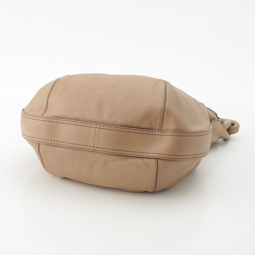 Loewe Switch Small Runner Leather Logo Shoulder Bag Beige — view 6
