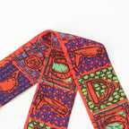 Hermes Twilly le Boubou Silk Scarf Orange — view 4