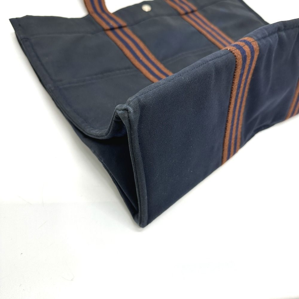 Hermes Handbag Fourre Tout GM Canvas Navy — view 5