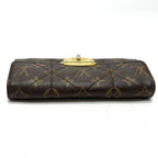 Louis Vuitton Wallet Etoile Portefeuille Sarah Monogram Canvas Brown — view 6