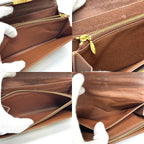 Louis Vuitton Wallet Etoile Portefeuille Sarah Monogram Canvas Brown — view 8
