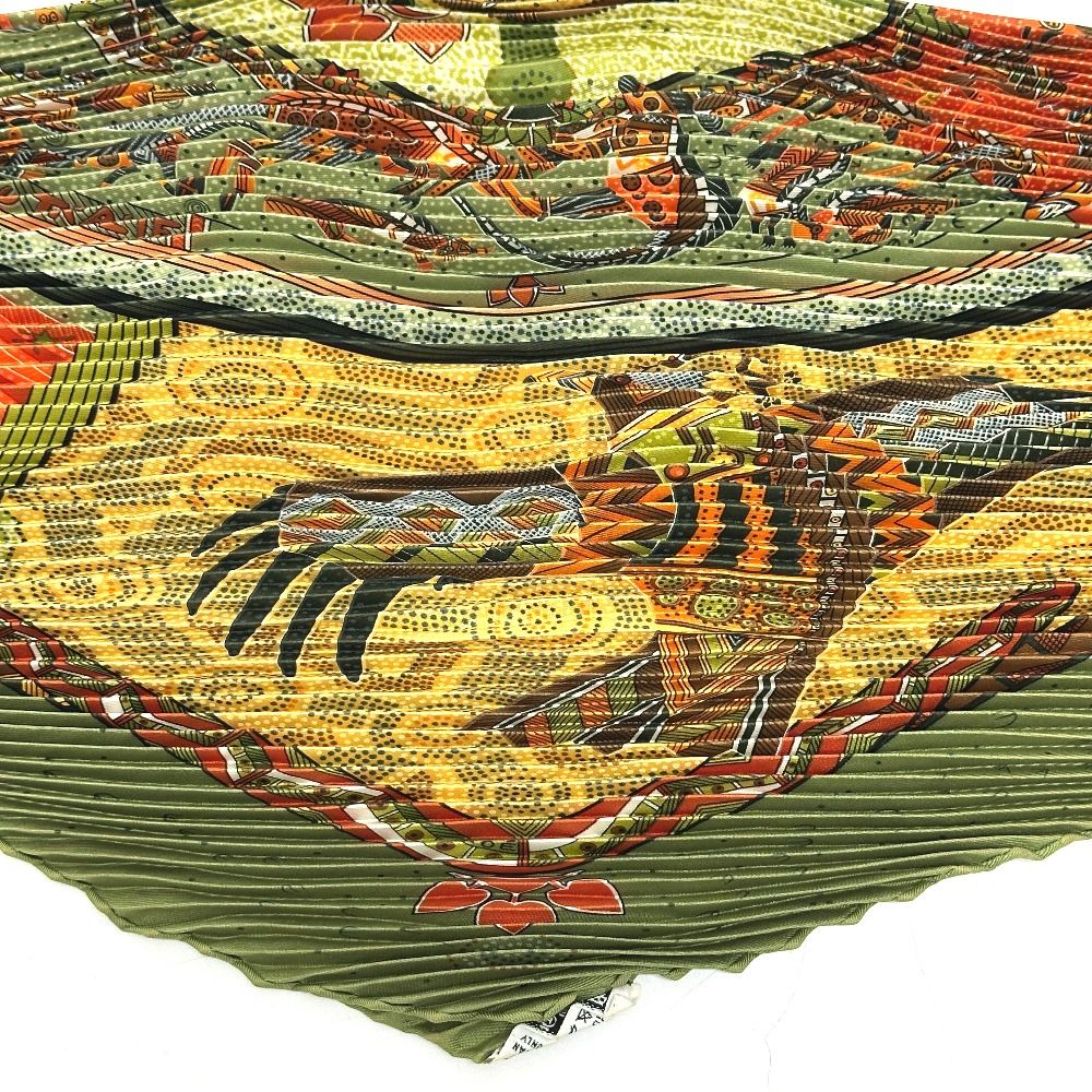 Hermes Scarf Australian Dream Memories Silk Green — view 2