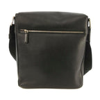 Loewe Crossbody Flap Shoulder Bag Leather Black — view 3