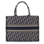 Dior Oblique Book Tote Canvas Navy — view 3