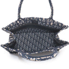 Dior Oblique Book Tote Canvas Navy — view 7
