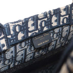 Dior Oblique Book Tote Canvas Navy — view 8