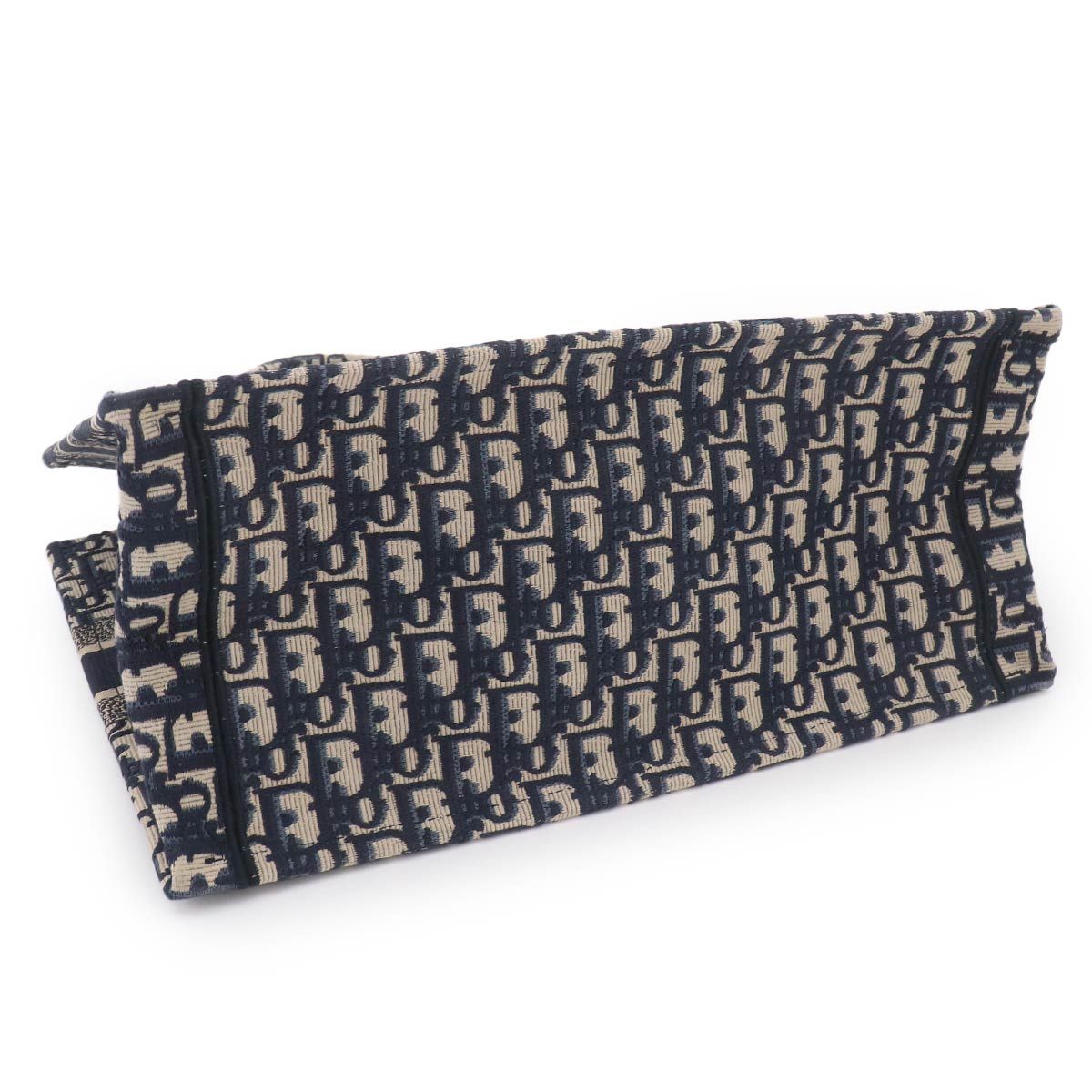 Dior Oblique Book Tote Canvas Navy — view 5