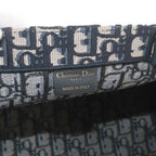 Dior Oblique Book Tote Canvas Navy — view 7