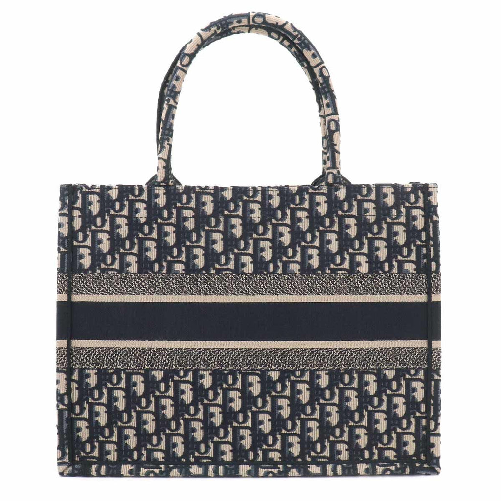 Dior Oblique Book Tote Canvas Navy — view 2