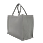 Dior Book Tote Leather Gray Medium — view 3