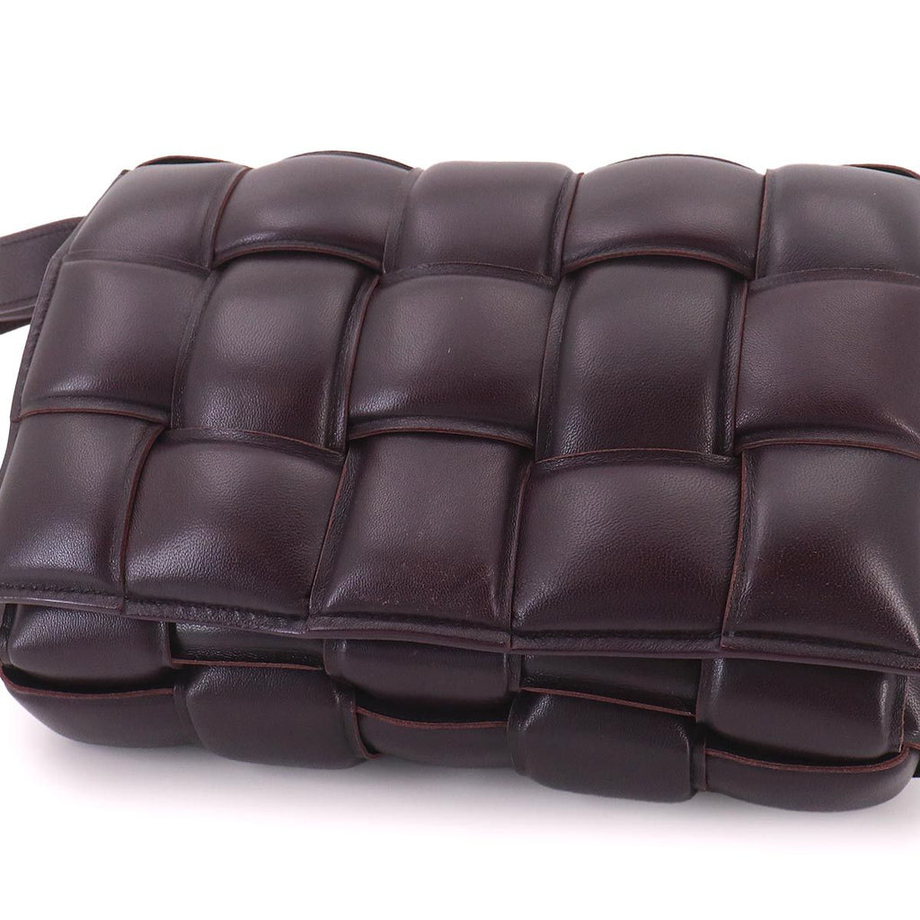 Bottega Veneta Intrecciato Padded Cassette Shoulder Bag Leather Purple — view 9