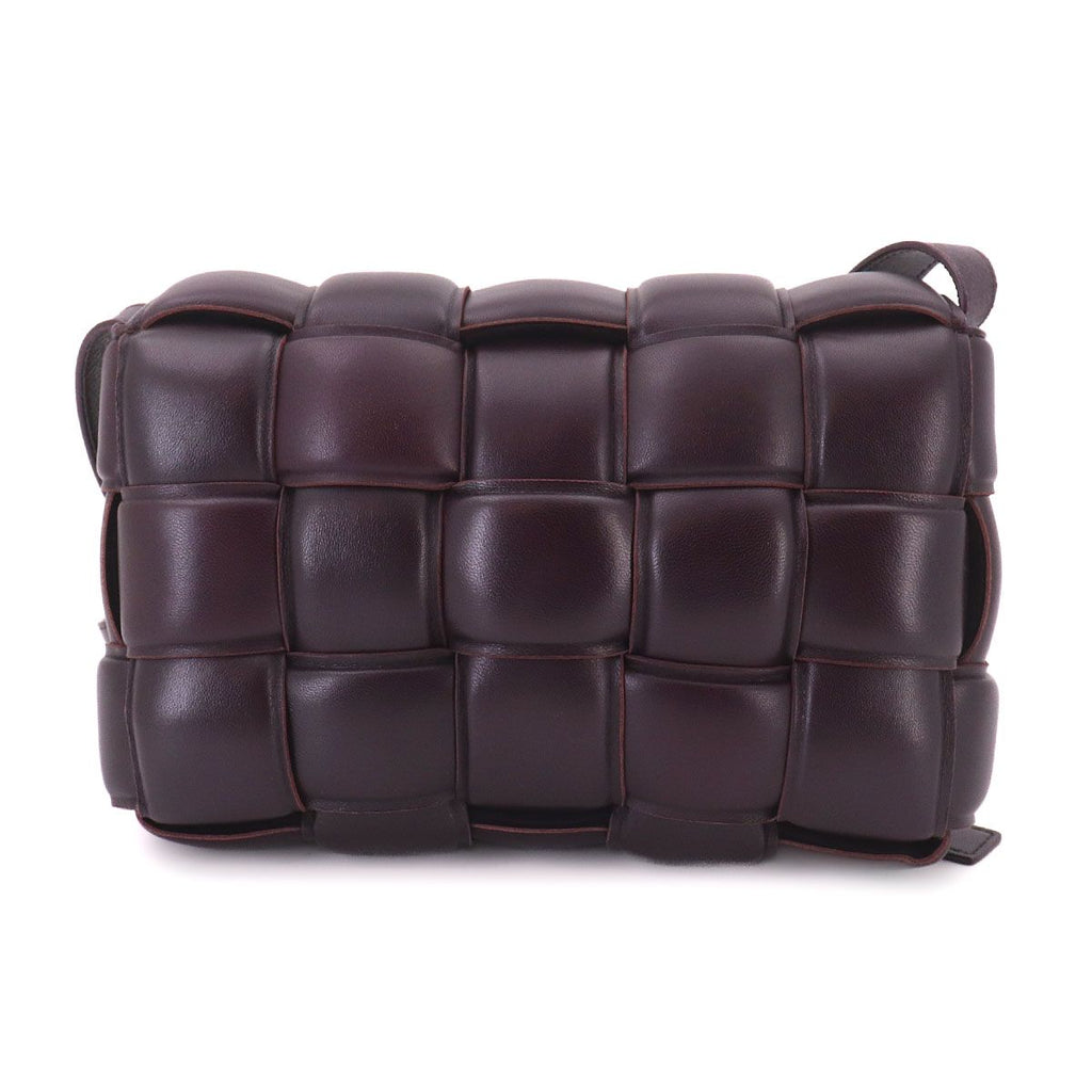 Bottega Veneta Intrecciato Padded Cassette Shoulder Bag Leather Purple — view 2