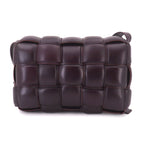 Bottega Veneta Intrecciato Padded Cassette Shoulder Bag Leather Purple — view 2
