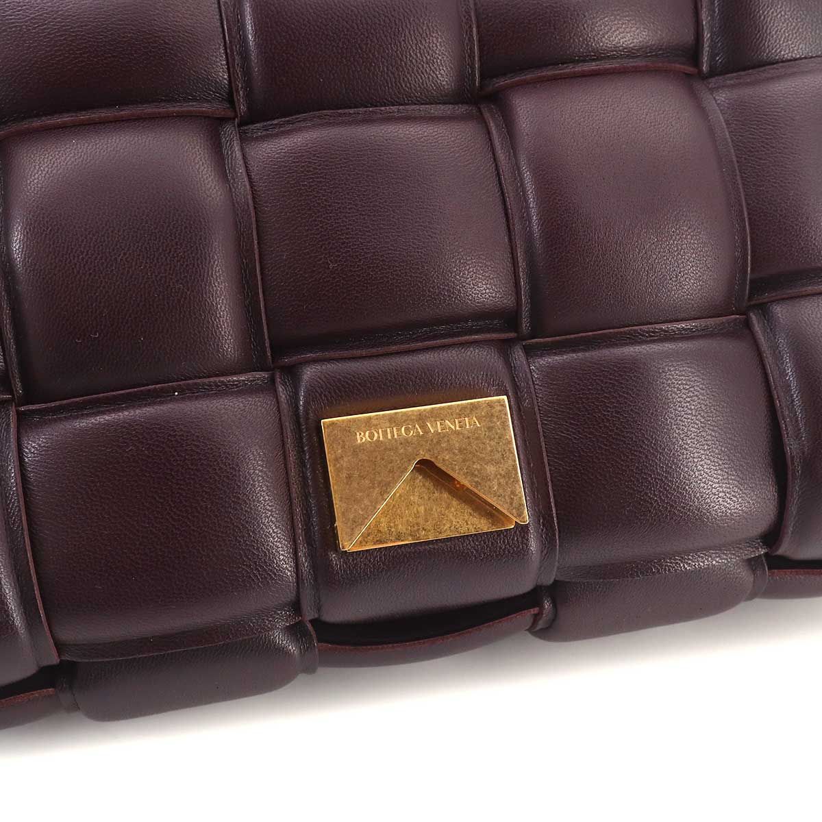 Bottega Veneta Intrecciato Padded Cassette Shoulder Bag Leather Purple — view 9