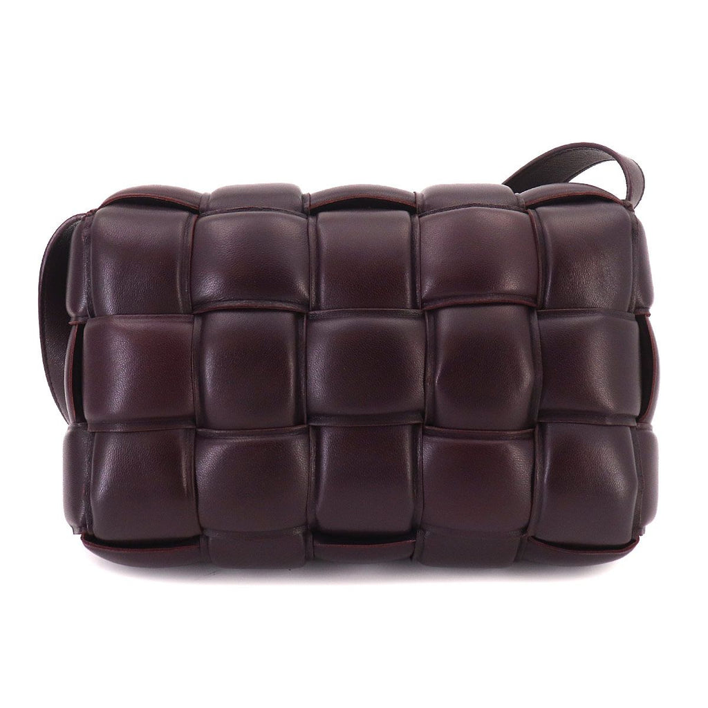 Bottega Veneta Intrecciato Padded Cassette Shoulder Bag Leather Purple — view 2