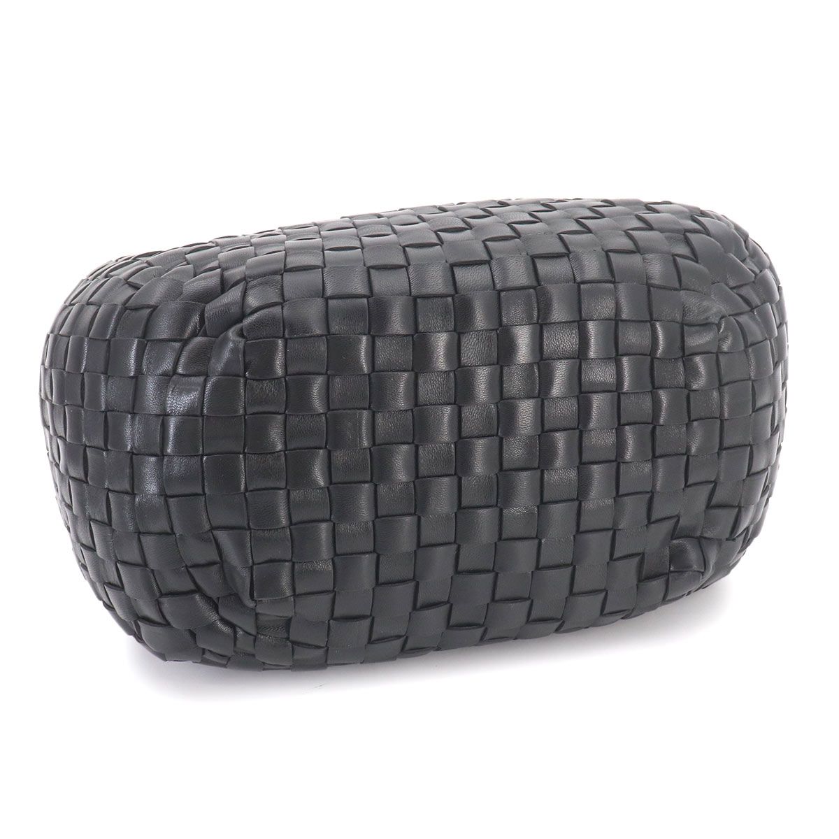 Bottega Veneta Intrecciato Hobo Hand Leather Black — view 4