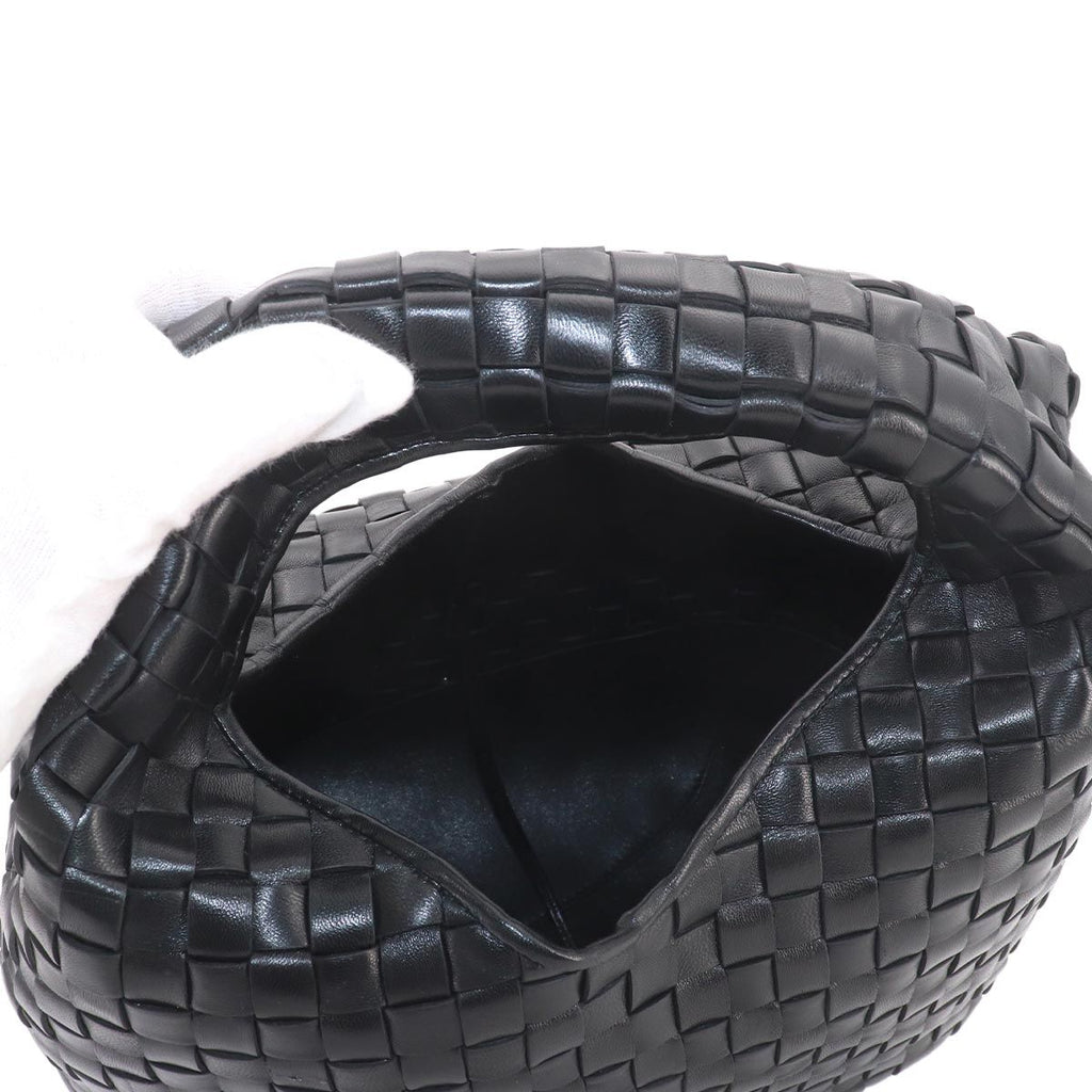 Bottega Veneta Intrecciato Hobo Hand Leather Black — view 6