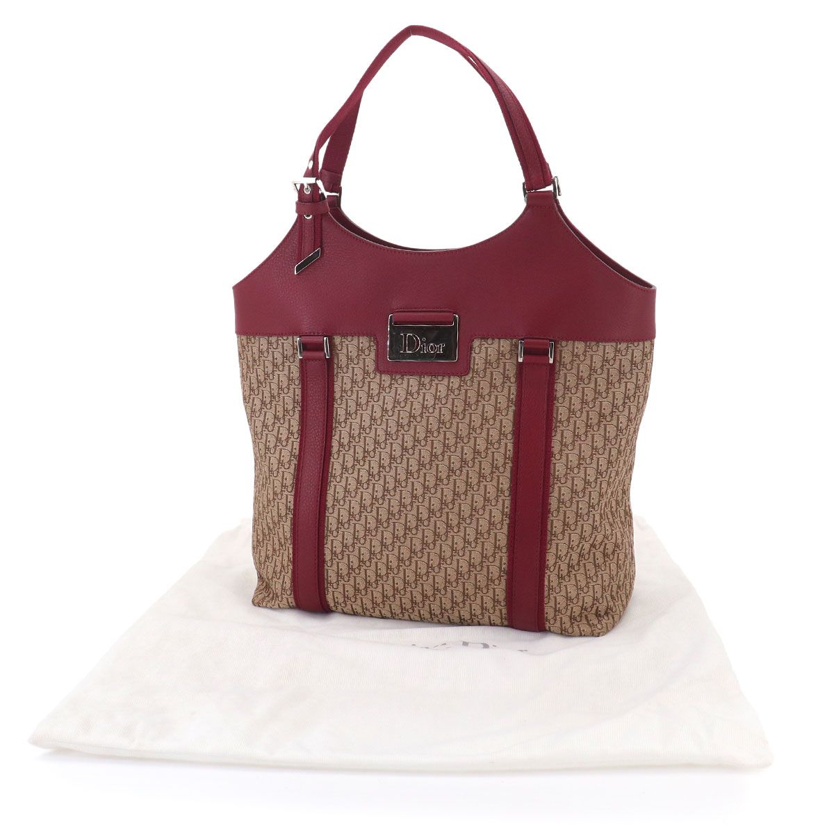 Dior Street Chic Trotter Tote Canvas Leather — view 2