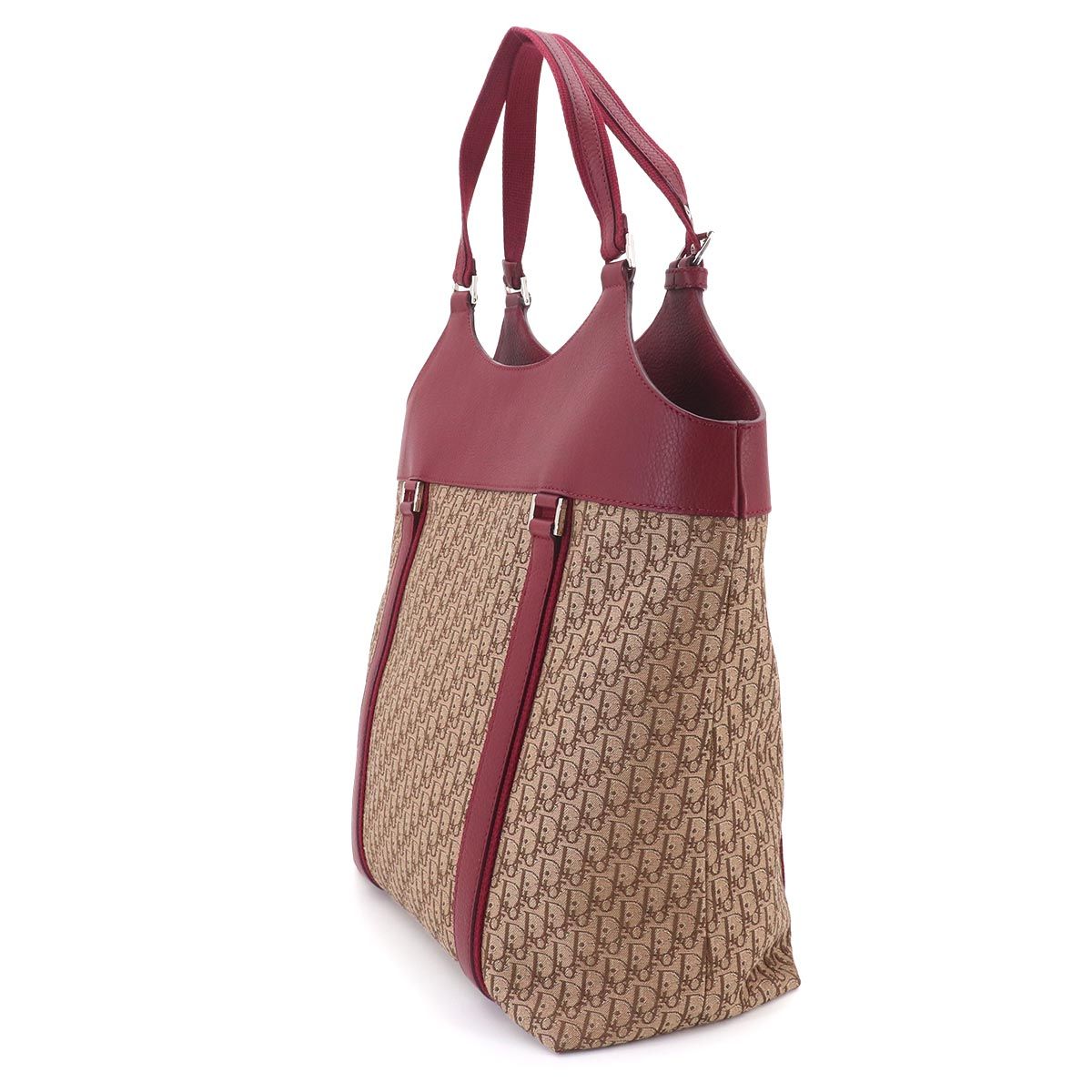 Dior Street Chic Trotter Tote Canvas Leather — view 4