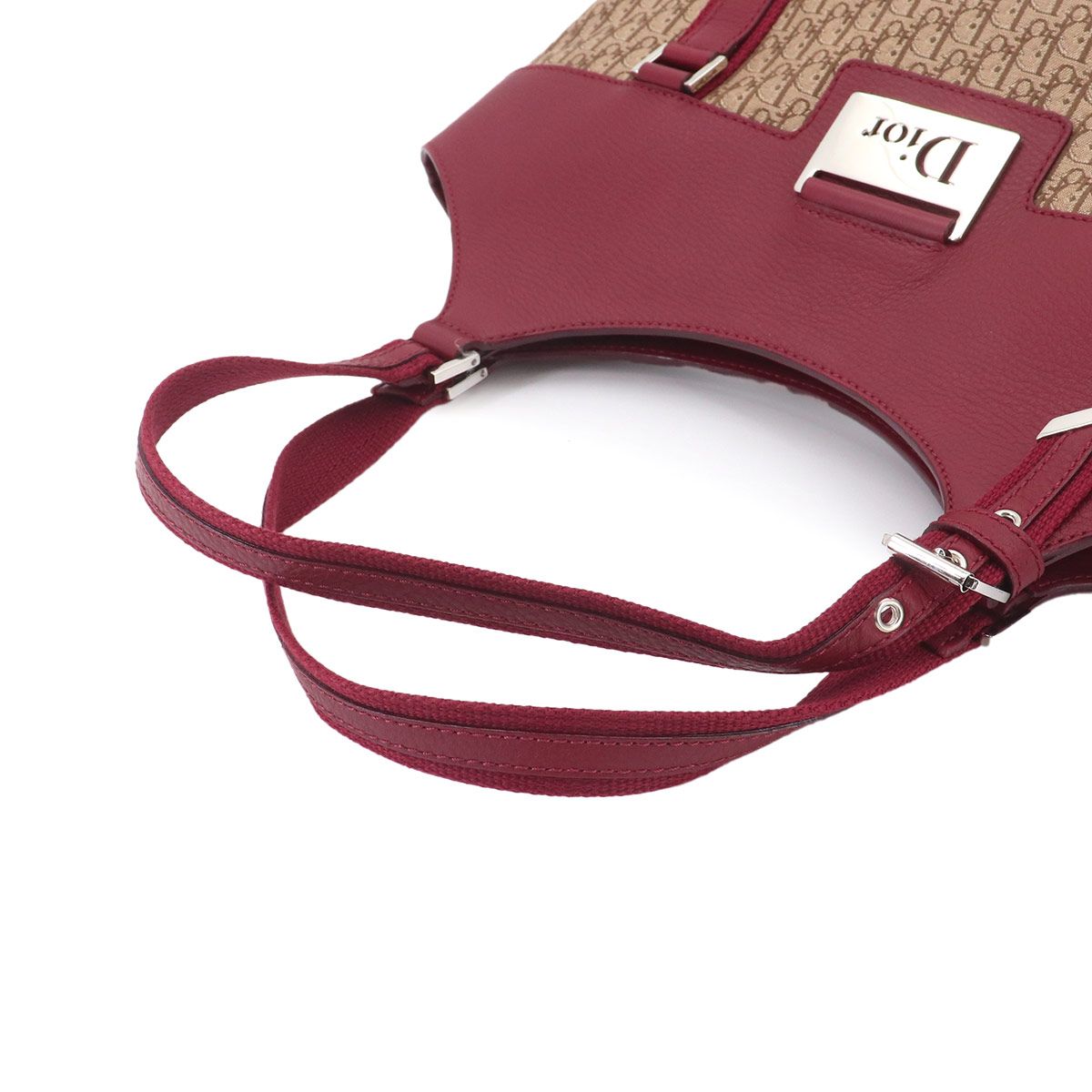 Dior Street Chic Trotter Tote Canvas Leather — view 6