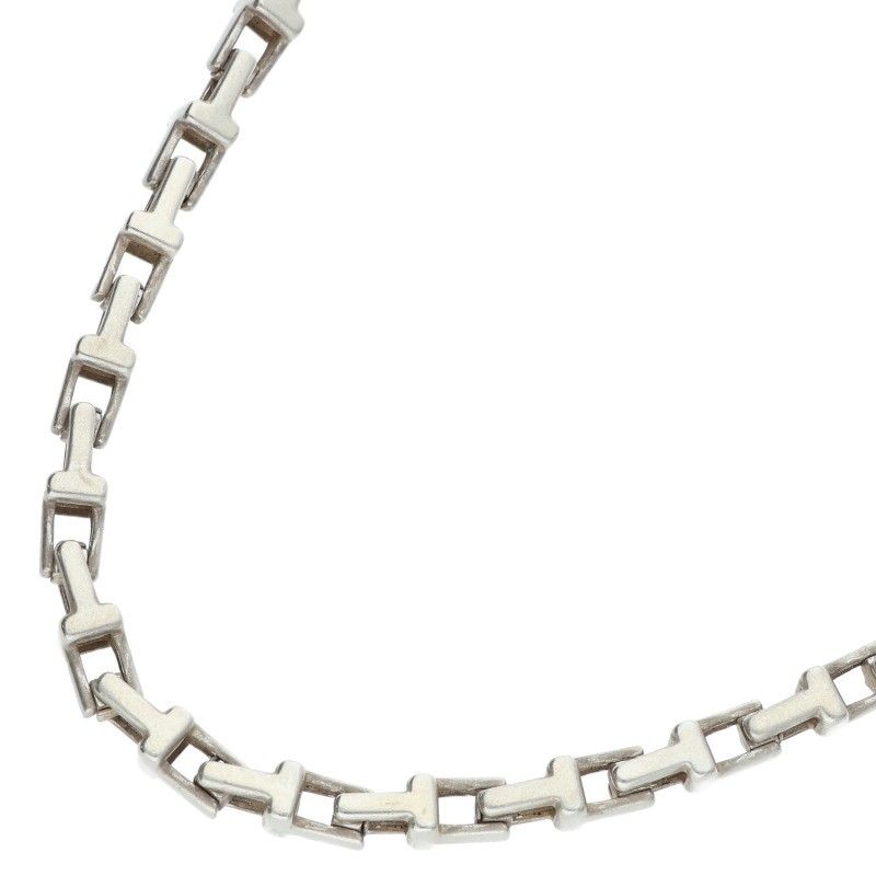 Tiffany & Co T Chain Silver Necklace