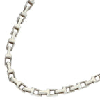 Tiffany & Co T Chain Silver Necklace
