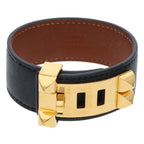 Hermes Collier de Chien 24 Epsom Leather Bracelet T2