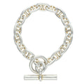 Hermes Chaine D'ancre Silver Bracelet