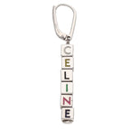 Celine Logo Cube Earrings — view 5