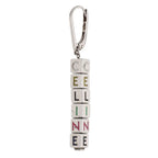 Celine Logo Cube Earrings
