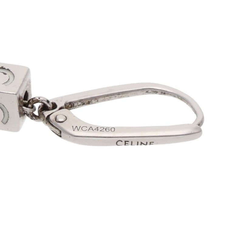 Celine Logo Cube Earrings — view 3