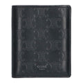 Celine Triomphe Logo Embossed Compact Wallet
