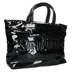 Saint Laurent Paris Logo Patent Maxi Tote