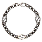 Gucci Interlocking Silver Bracelet 16