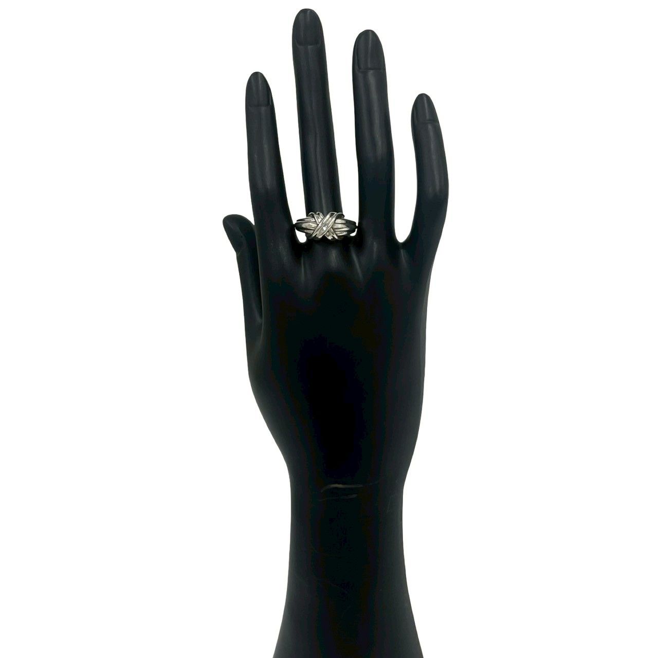 Tiffany & Co Signature Ring 925 Sterling Silver — view 2