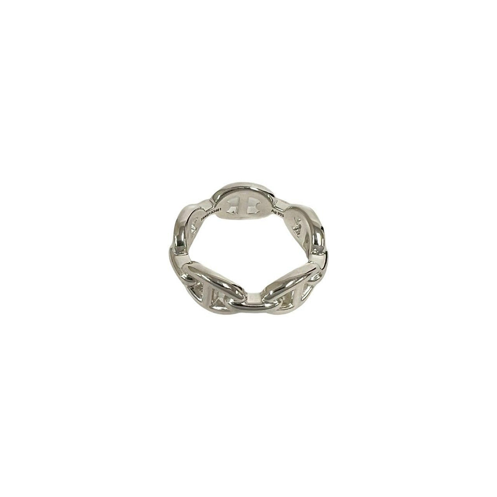 Hermes Chaine D'ancre Ring 925 Sterling Silver — view 6